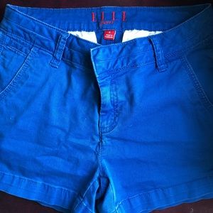 Elle, royal blue shorts